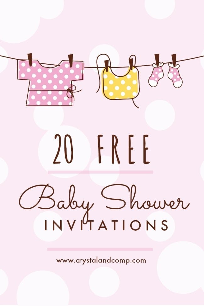 Baby Sprinkle Invitations Free