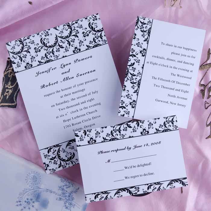 Inexpensive Wedding Invitation Ideas