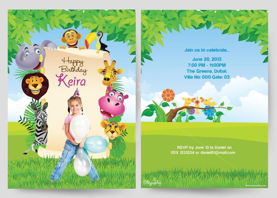 Photos Of Birthday Invitation Cards