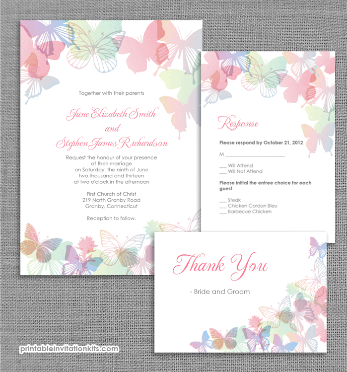 Wedding Invitation Designs Free Download