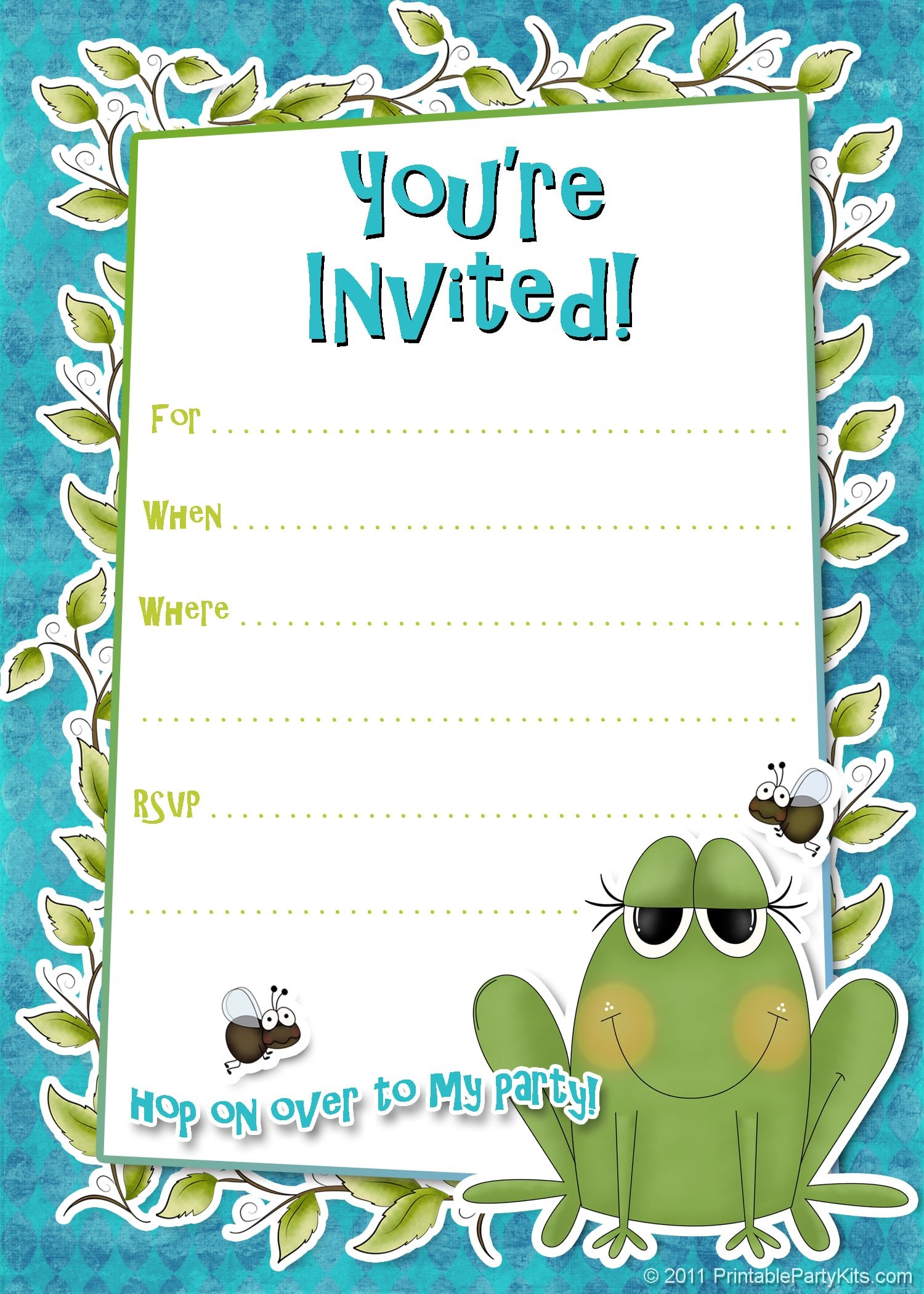 Free Printable Boy Birthday Invitation Templates