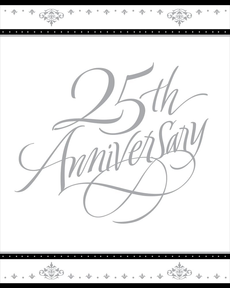 Free Silver Wedding Anniversary Invitation Templates