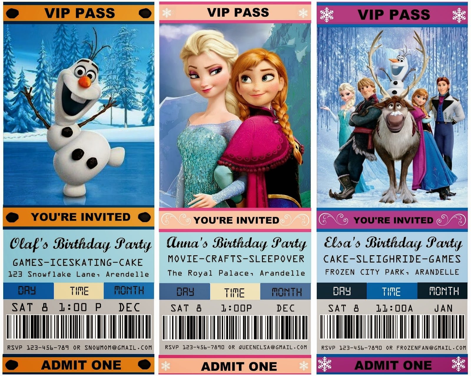 Movie Ticket Party Invitation Template Free