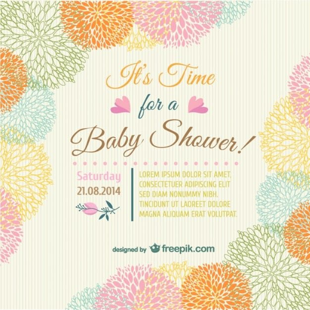 Baby Shower Invitation Downloads Free