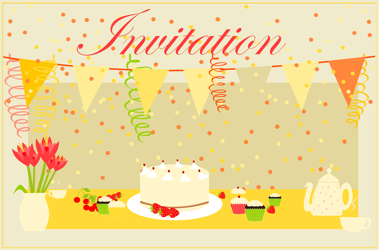 Free Printable Party Invitation Cards