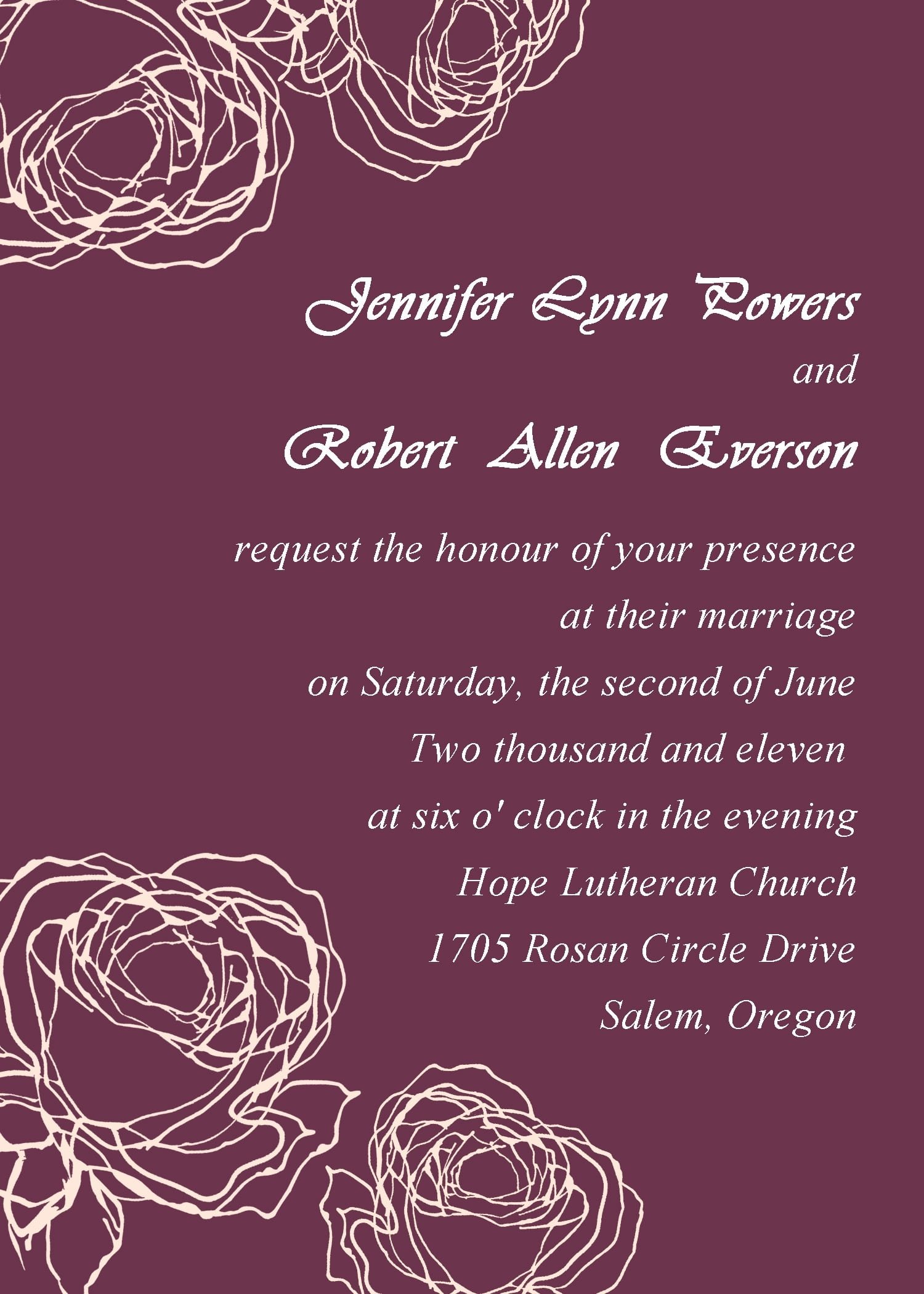 Free Wedding Invitation Cards Online