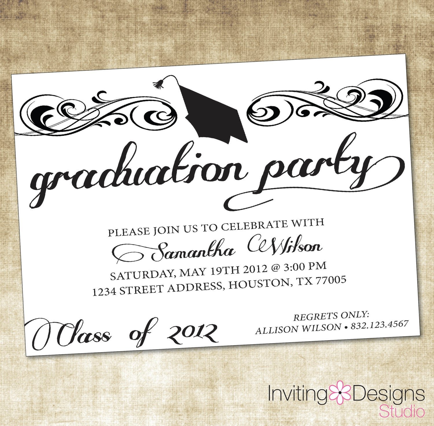 Free Printable Graduation Party Invitations