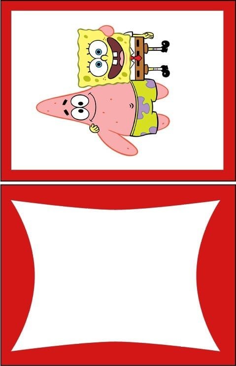 Free Spongebob Invitation Cards