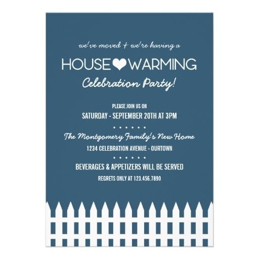 Housewarming Invitations Ideas