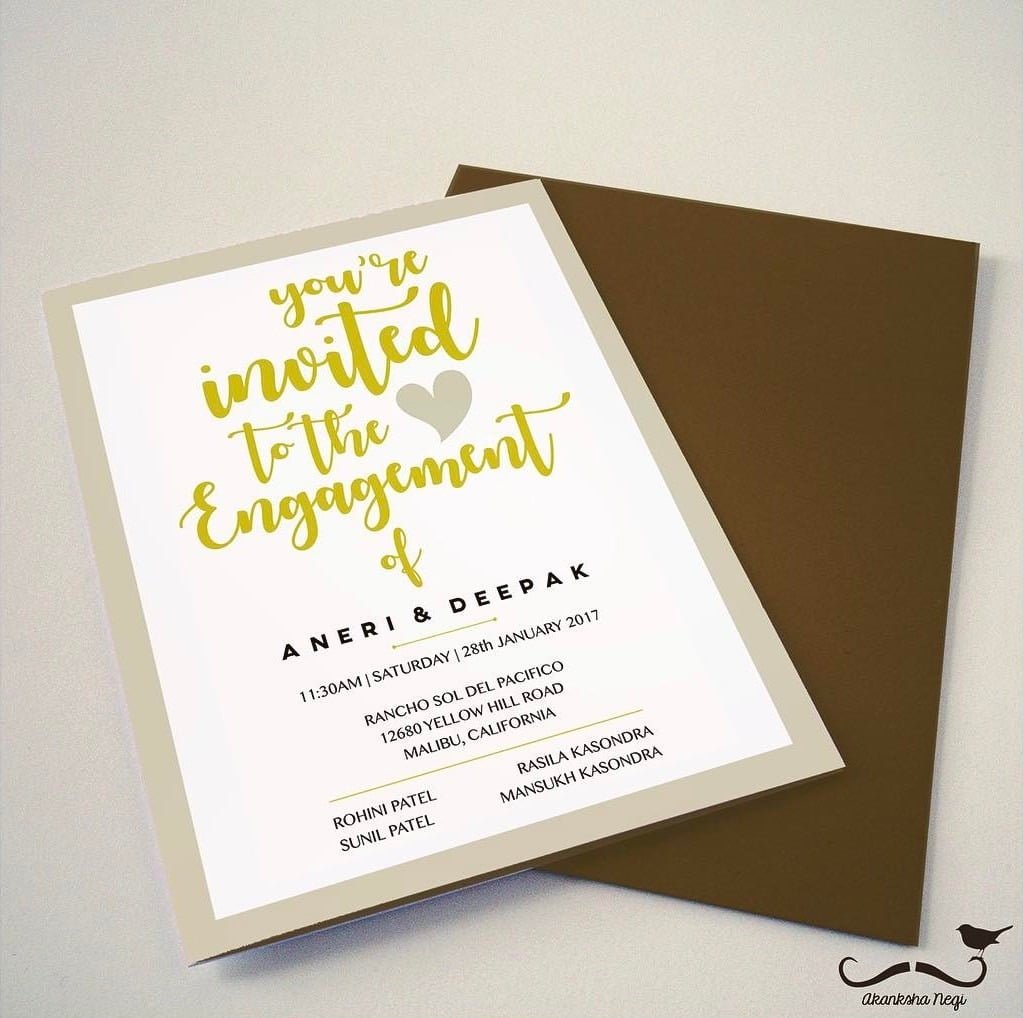 20 Engagement Invitation Message & Wording Ideas To Make Your Own!