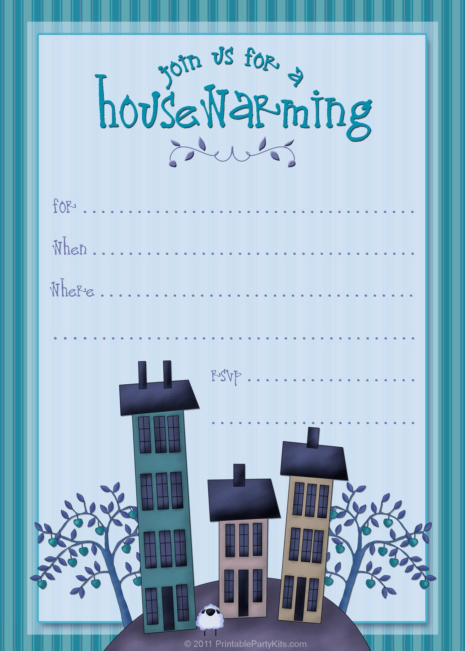 Free Housewarming Invitations To Inspire You On How To Make Your