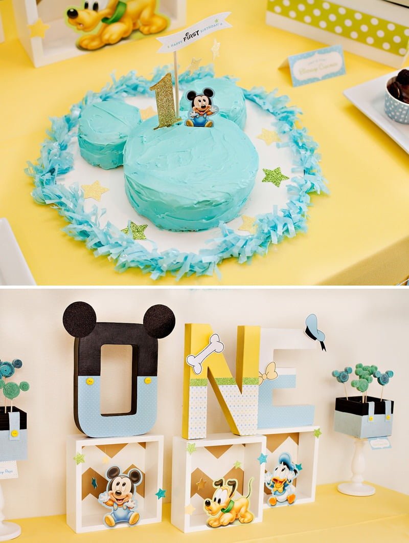 Creative Mickey Mouse 1st Birthday Party Ideas {+ Free Printables