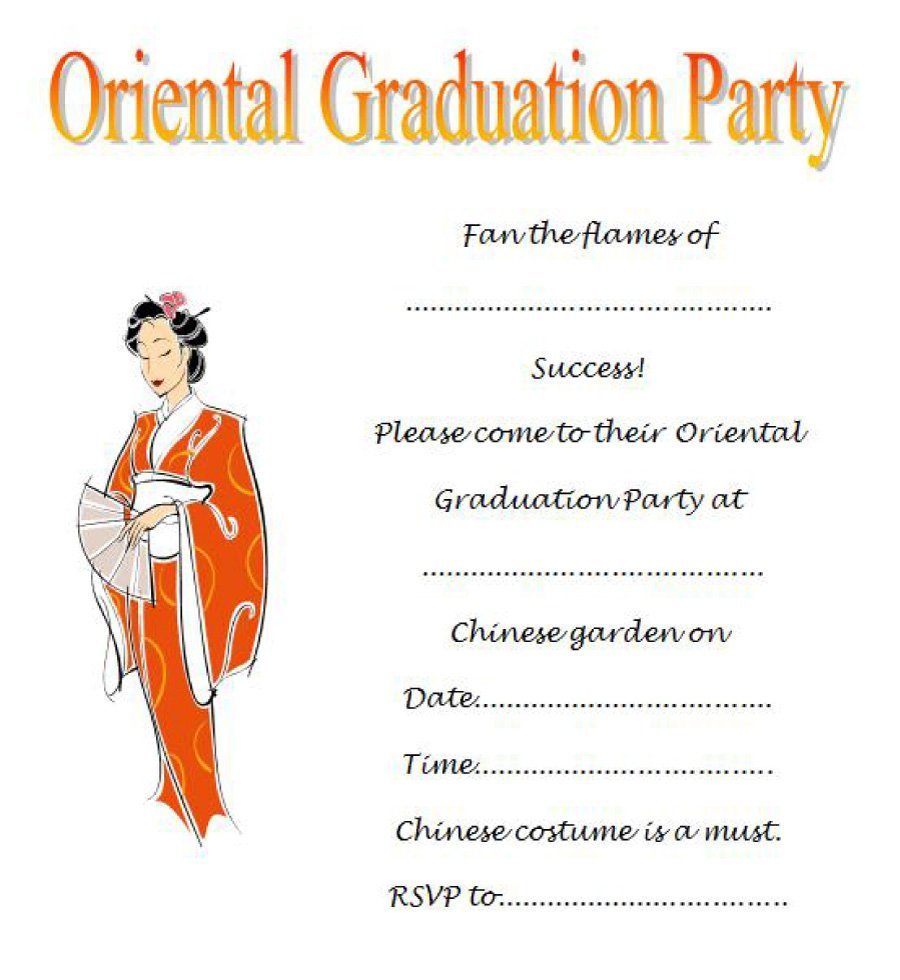How To Write Invitation Letter For Graduation