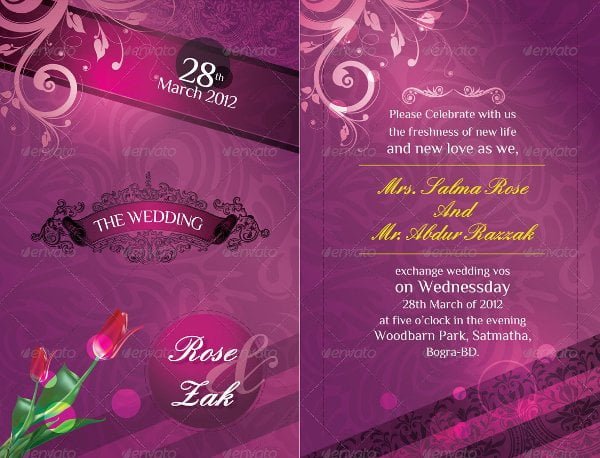 Wedding Invitations Cards Design