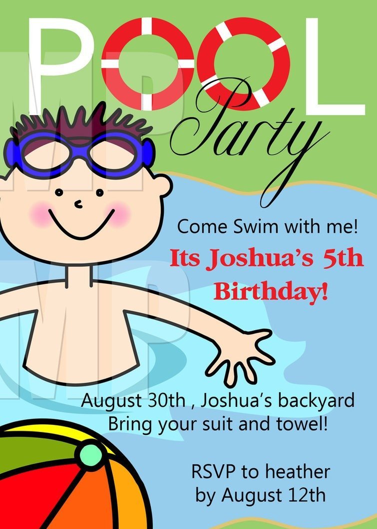 Free Printable Birthday Party Invitations For Kids Doc Birthday