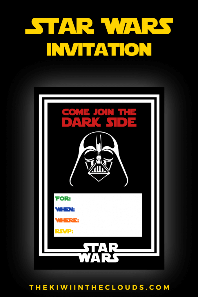 Dcfabfabfab Trend Star Wars Birthday Party Invitations Printable