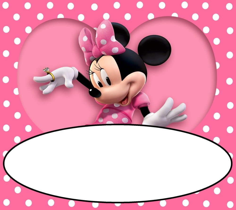 Minnie Mouse Birthday Invitations Free Elegant With Minnie Mouse