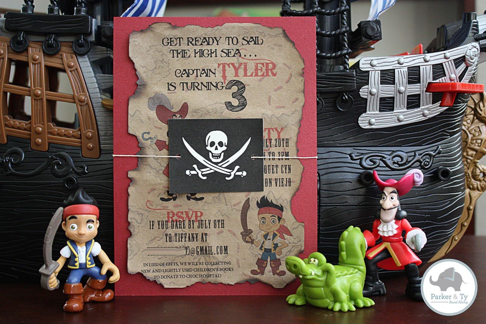 Pirate And Princess Party Invitations Template Free