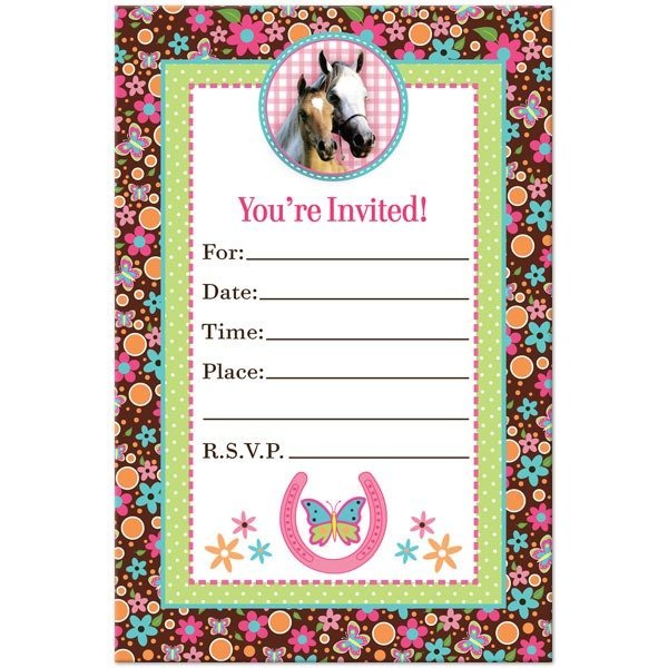 horse-birthday-invitations-printable