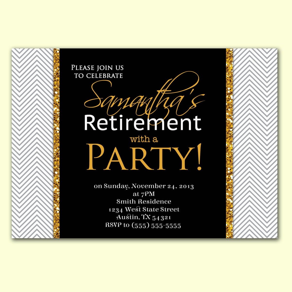 Retirement Invitation Free Download