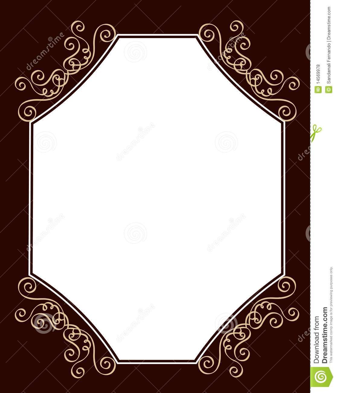 Wedding Invitation Template Stock Vector